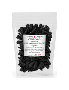 Conos de Carbón de Incienso Aroma Depot - 85-100 unidades