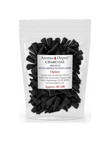 Conos de Carbón de Incienso Aroma Depot - 85-100 unidades