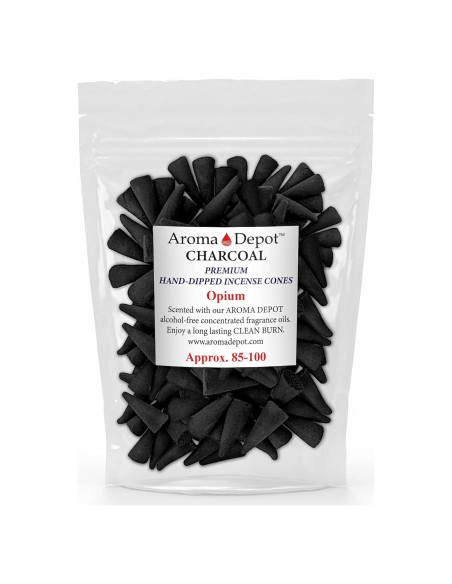 Conos de Carbón de Incienso Aroma Depot - 85-100 unidades