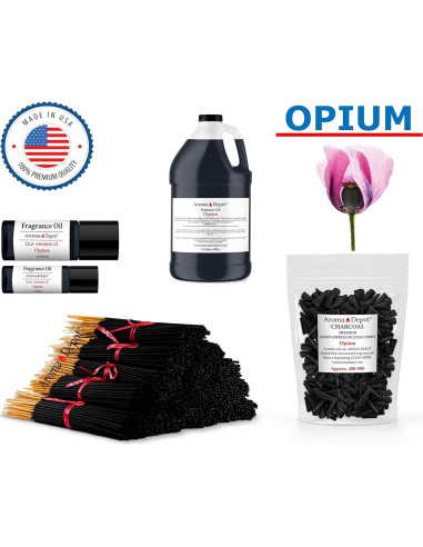 Conos de Carbón de Incienso Aroma Depot - 85-100 unidades