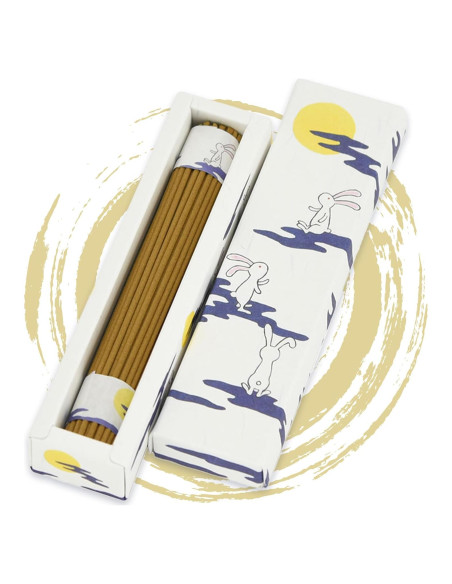 Varitas de Incienso Hasegawa Conejo de la Luna - 50 Unidades