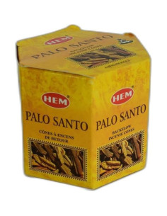 Conos de Incienso HEM Palo Santo - 20 Unidades, Quema 40 Min 2
