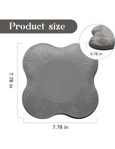 Cojines de Yoga MBKHFLL - Almohadillas Extra Gruesas 15mm 2