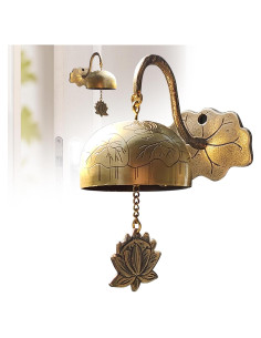 Campana de Latón Sólido Touch Metal Echo - Feng Shui Loto