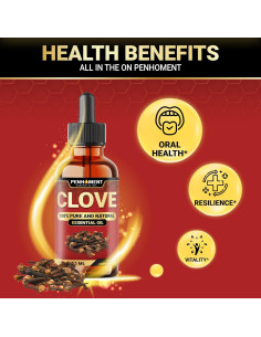 Aceite Esencial de Clavo Orgánico Penhoment 30 ml - Cuidado Oral y Piel 2