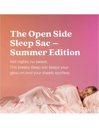 Saco de Sueño Tan Fan Auto Bronceador 231x122 cm + Polvo Secante