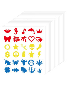 Calcomanías para Bronceado Leinuosen 600 Piezas Variadas