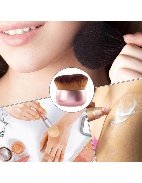 Brocha Bronceadora Corporal Genérico 7.5cm - Aplicador Portátil