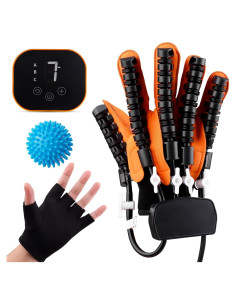 Guantes Robóticos de Rehabilitación para Mano Derecha XL Naranja