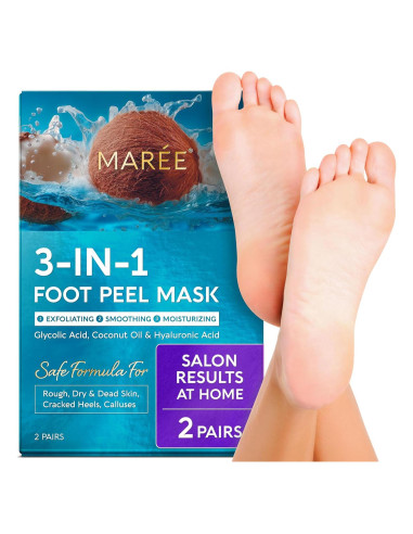 Mascarilla Exfoliante para Pies MAREE - Hidratante y Suavizante
