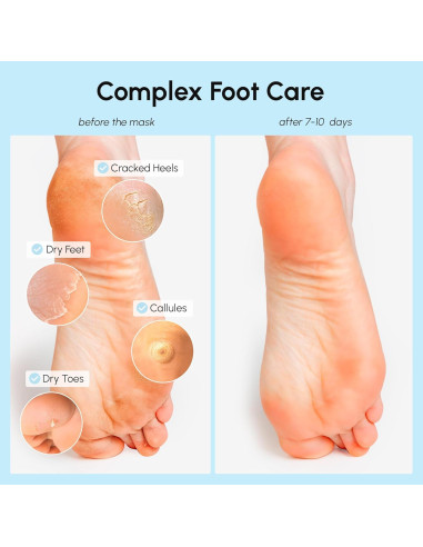 Mascarilla Exfoliante para Pies MAREE - Hidratante y Suavizante