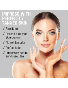 Suero Bronceador Facial Orgánico con Ácido Hialurónico 120ml 2