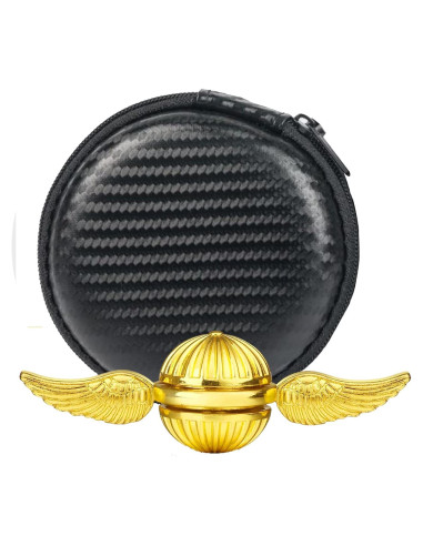 Spinner Fidget Dorado LNCOJOLM Juguete Alivio Estrés