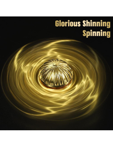 Spinner Fidget Dorado LNCOJOLM Juguete Alivio Estrés