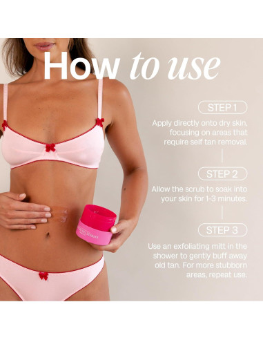 Removedor de Bronceado Bali Body + Mitón Exfoliante Vegano