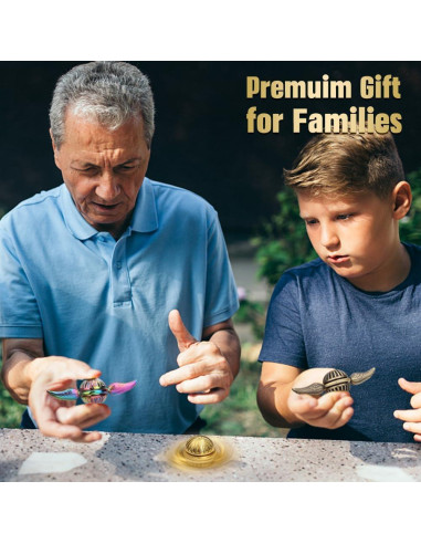 Spinner Fidget Dorado LNCOJOLM Juguete Alivio Estrés