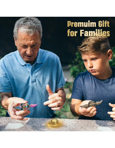 Spinner Fidget Dorado LNCOJOLM Juguete Alivio Estrés