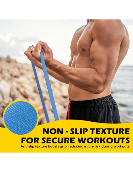 Bandas de Resistencia PAPIBLU PAB-006, 5 Niveles 3.6-56.7 kg