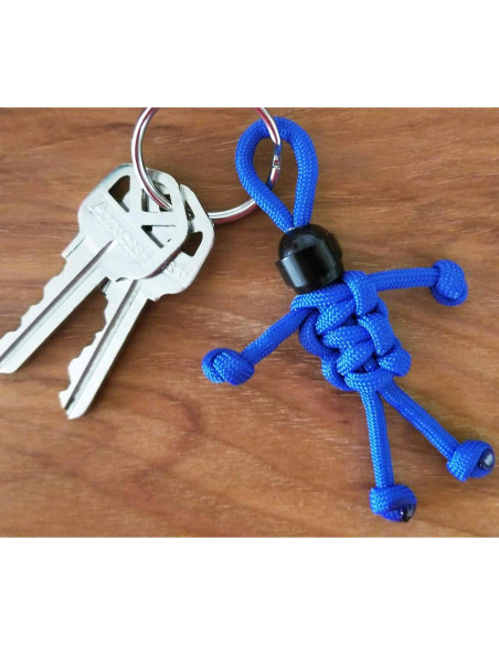 Llavero MotoBuddy Azul para Motocicletas y Autos