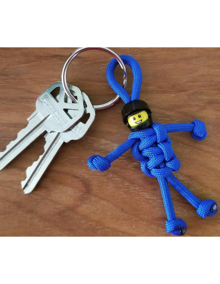 Llavero MotoBuddy Azul para Motocicletas y Autos
