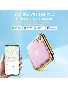 Rastreador GPS SMARTLB Rosa para Mascotas y Objetos - iOS 2