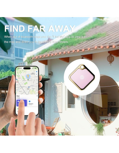 Rastreador GPS SMARTLB Rosa para Mascotas y Objetos - iOS