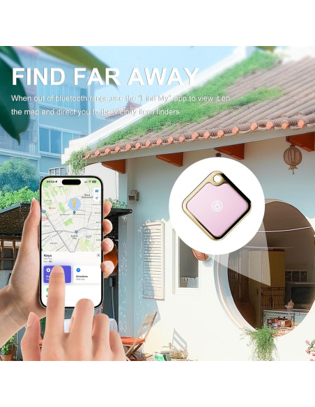 Rastreador GPS SMARTLB Rosa para Mascotas y Objetos - iOS