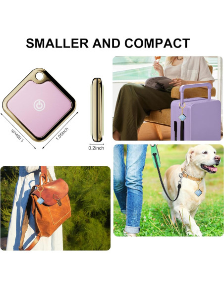 Rastreador GPS SMARTLB Rosa para Mascotas y Objetos - iOS