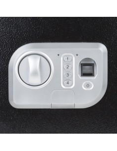 Caja Fuerte Electrónica Stalwart Biométrica 25x35x25cm 2