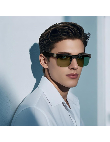 Gafas de Sol Inteligentes Bluetooth UV Polarizadas Unisex