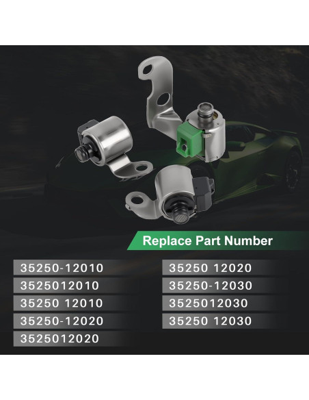 Kit de Solenoide de Cambio de Transmisión Genérico S1 S2 SL para Toyota Corolla 1.8L 2003-2006