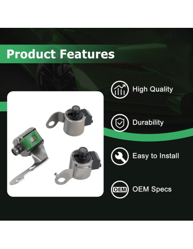 Kit de Solenoide de Cambio de Transmisión Genérico S1 S2 SL para Toyota Corolla 1.8L 2003-2006