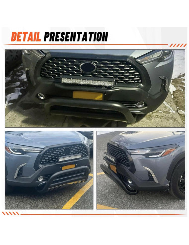 Bull Bar ECOTRIC 2005-2015 Toyota Tacoma Acero Inoxidable