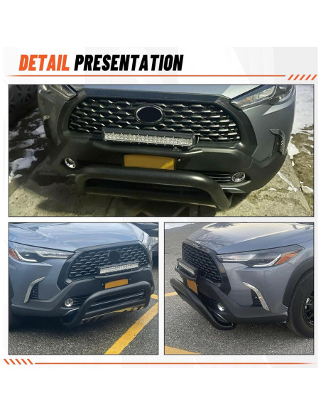 Bull Bar ECOTRIC 2005-2015 Toyota Tacoma Acero Inoxidable