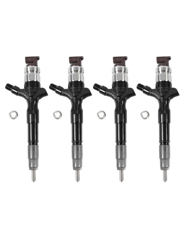 Inyector de Combustible 4-Pack IMELBUFF para Toyota 1KD-FTV 3.0L