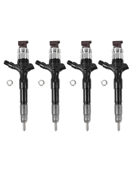 Inyector de Combustible 4-Pack IMELBUFF para Toyota 1KD-FTV 3.0L