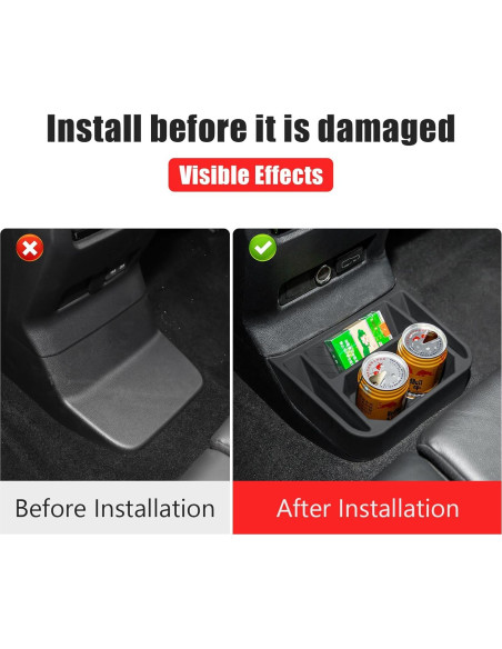 Caja de Almacenamiento Trasera SFWAYA para Toyota Land Cruiser 250 2024-2025