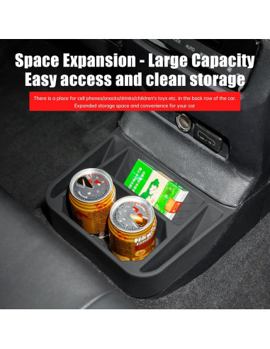 Caja de Almacenamiento Trasera SFWAYA para Toyota Land Cruiser 250 2024-2025