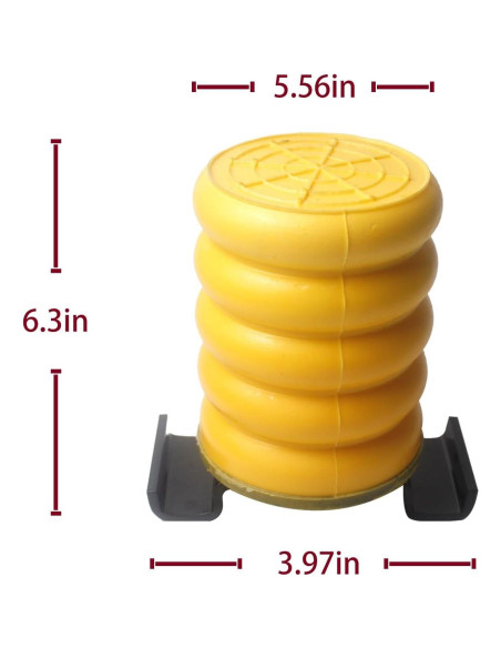 Kit de Resortes de Aire Auxiliar Qrstvyun SSR-610-54 para Pickup