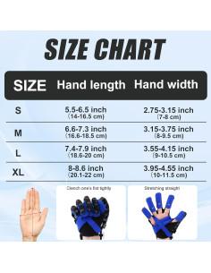 Guantes Robóticos de Rehabilitación JorWystia para Mano Izquierda 2