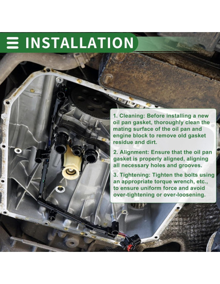 Junta de cárter de aceite TUCKBOLD para Toyota Yaris 2005-2013