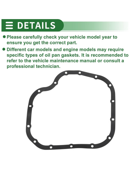 Junta de cárter de aceite TUCKBOLD para Toyota Yaris 2005-2013
