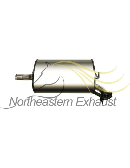 Kit Escape Cat-Back Acero Inoxidable Escape Northeastern Toyota Camry 2.2L 1997-2001