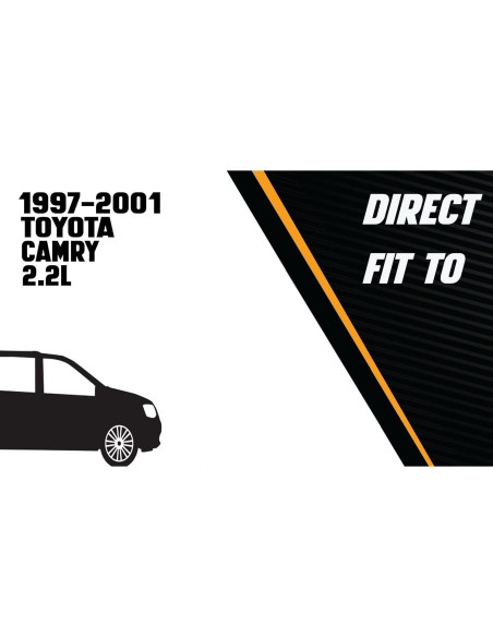 Kit Escape Cat-Back Acero Inoxidable Escape Northeastern Toyota Camry 2.2L 1997-2001