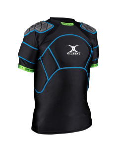 Armadura Corporal XP-500 Gilbert para Rugby - Negro - Pequeño 2