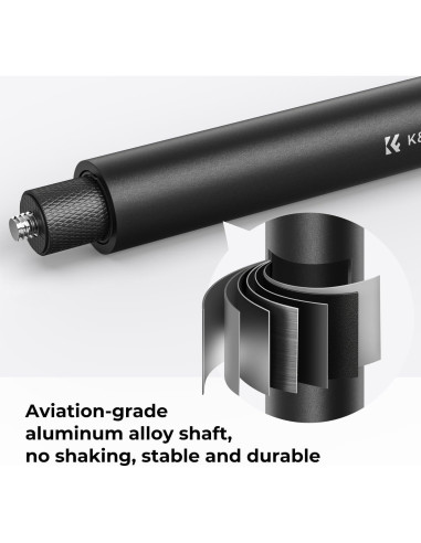 K&F Concept Palo de Selfie Invisible 153cm para GoPro y DJI