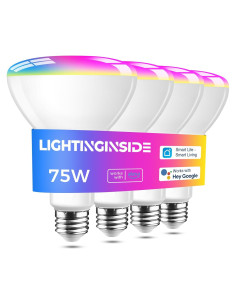 Bombilla Inteligente Lightinginside BR30 E26 12W RGBW 1100LM 4PCS