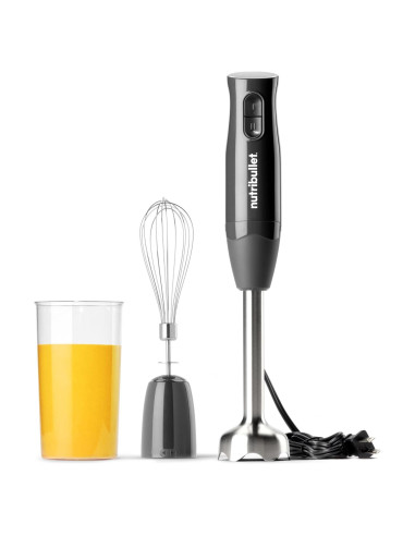 Batidora de Inmersión NutriBullet Lite 300W Gris Oscuro