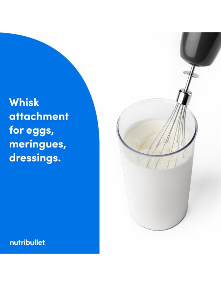 Batidora de Inmersión NutriBullet Lite 300W Gris Oscuro