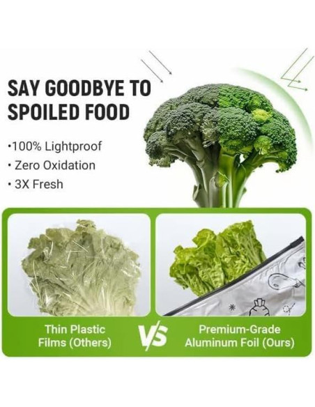 30 Bolsas de Almacenamiento Reutilizables Nuckhuce 26x29 cm